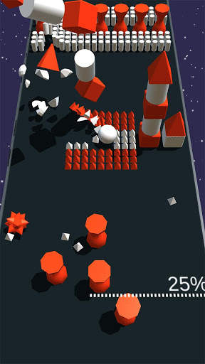 Color Crush - Bumb Block Ball 3D screenshot 2