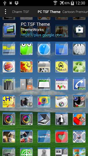 TSF Shell Launcher Theme PC screenshot 5