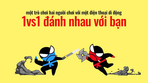 Nhảy Ninja trận chiến 2 người screenshot 1