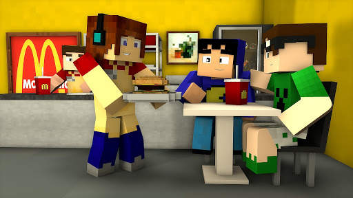 Fast Food Mod Restaurant For Minecraft 2021 screenshot 4