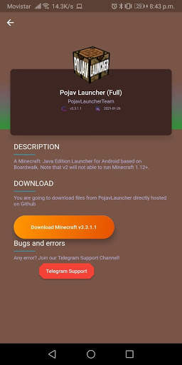 Pojav Launcher Manager screenshot 3
