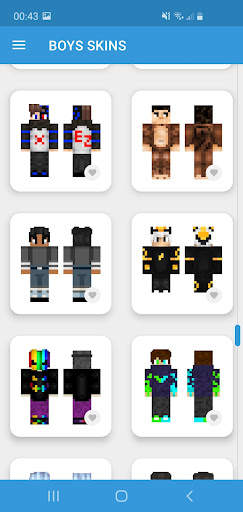 Boys Skins for Minecraft PE screenshot 12
