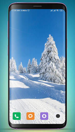 Snowfall Wallpaper HD screenshot 3
