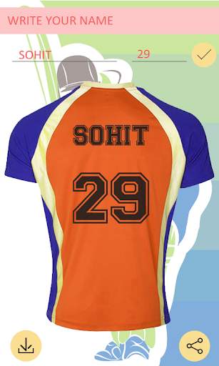 Cricket Jersey Maker 2019 8 تصوير الشاشة