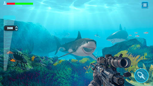Survivor Sharks Game: Shooting Hunter Action Games screenshot 3