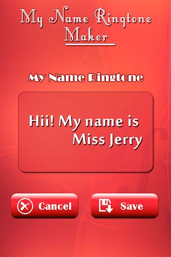 My Name Ringtone Maker screenshot 2