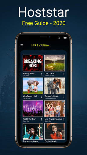 Hotstar Live TV HD Shows Guide For Free screenshot 2