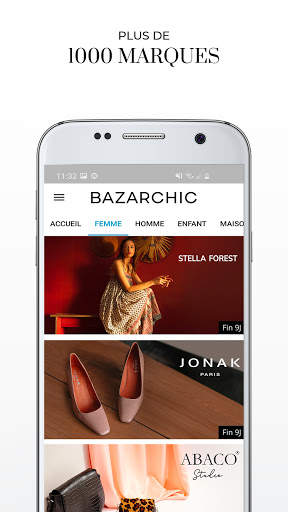 BazarChic, Vente Privée Vêtement & Chaussures Mode screenshot 4