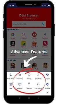 Desi Browser screenshot 2