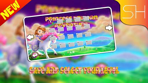 Princess unicorn adventure jungle screenshot 2