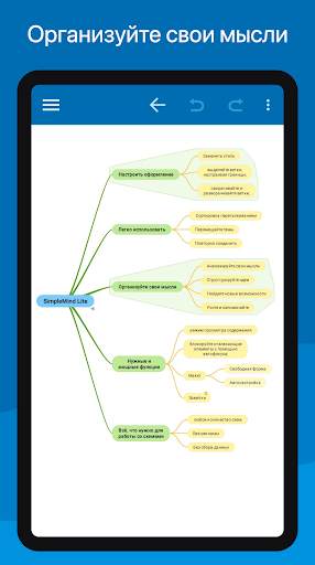 SimpleMind Lite - Mind Mapping скриншот 1