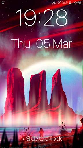 Lock Screen iOS 13 Lite - 4K Wallpapers screenshot 1