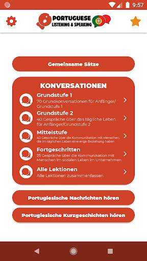 Portugiesisch lernen - Hören und Sprechen screenshot 1