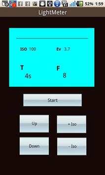 Digital Light Meter free 1 تصوير الشاشة
