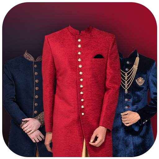 Men Sherwani Photo Suit Editor 1.0