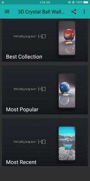 3D Crystal Ball Wallpaper screenshot 2