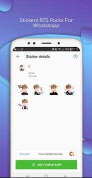 Sticker BTS for WhatsApp screenshot 4