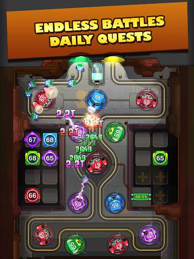 Cybershock : TD Idle & Merge screenshot 15