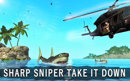 Angry Shark Sniper 3D screenshot 2