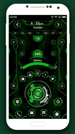 Hi-tech Innovative Launcher screenshot 9