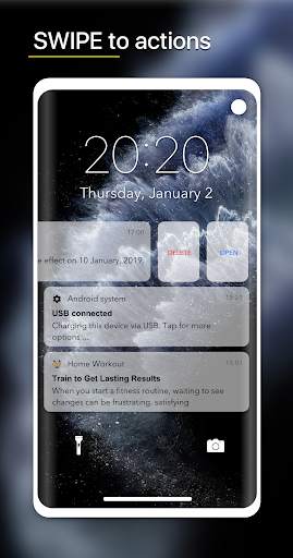iNotify - iOS lock and notification 3 تصوير الشاشة