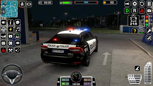 Police Car Driving School Game screenshot 5