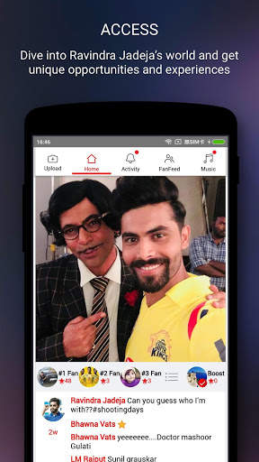 Ravindra Jadeja Official App screenshot 2
