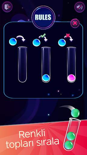 Ball Sort: Topları Sırala screenshot 1