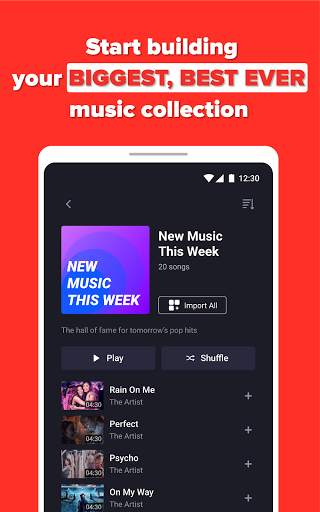 Kostenloser Musik-Player: Musikvideo & Stream-Song screenshot 16