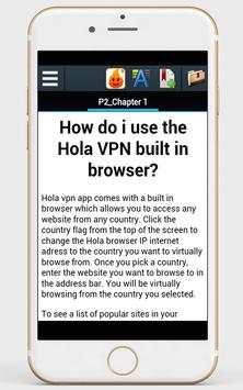 Free Hola VPN proxy Guide screenshot 2