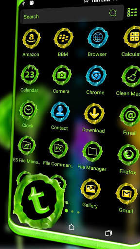 Colorful Melted Wax Theme Launcher screenshot 2