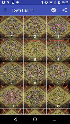 War layouts for Clash of Clans screenshot 4