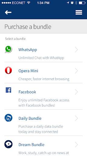 My Econet screenshot 2