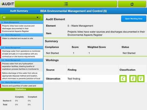 VAudit screenshot 3