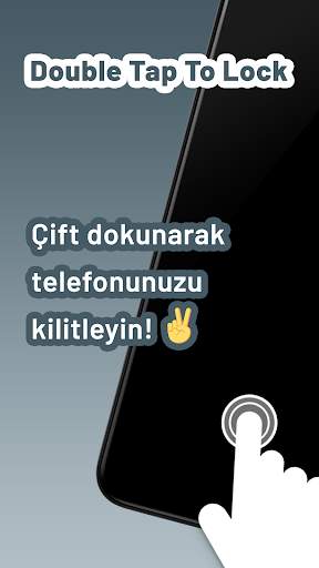 Çift Dokunarak Ekranı Kilitle screenshot 1