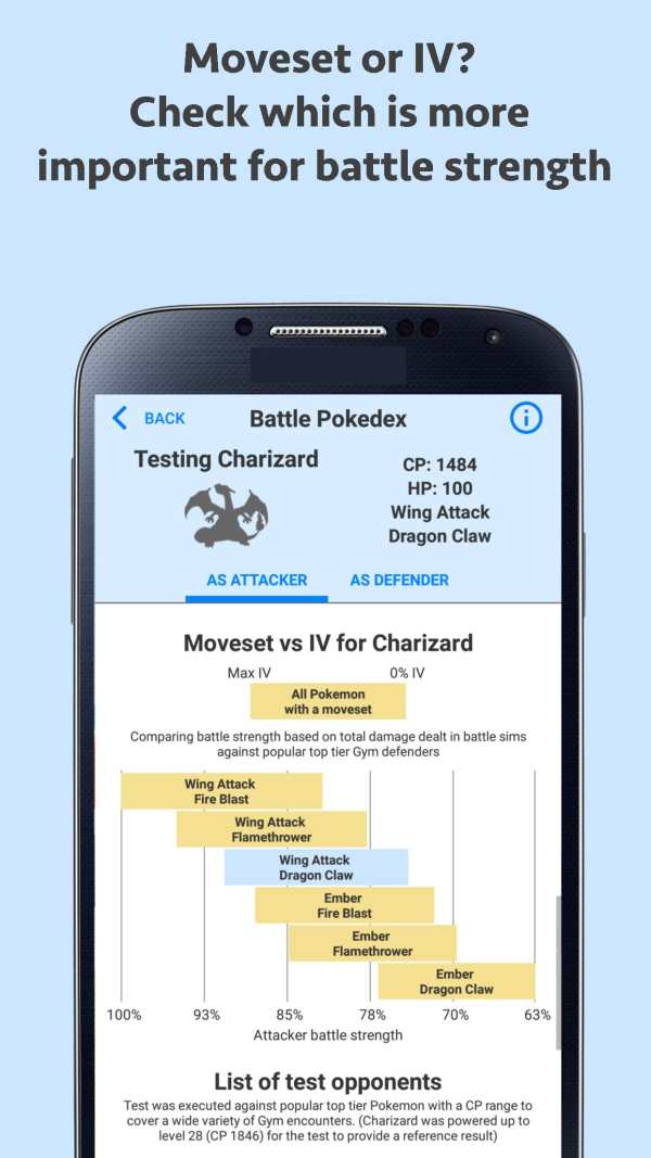 Battle Odds: calculator for GO screenshot 3