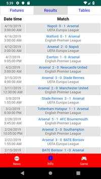 Latest Arsenal News 24/7, Funny Football Game screenshot 6