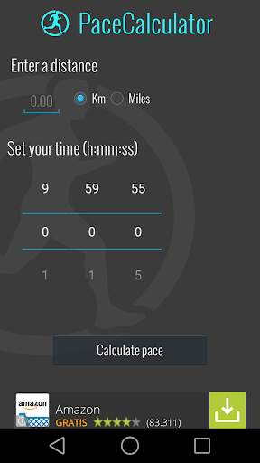 Pace Calculator screenshot 2
