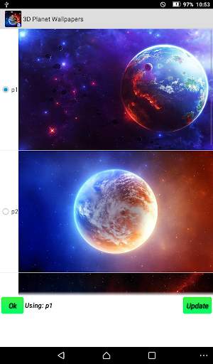 Planet Live Wallpapers - Screen Lock, Sensor, Auto screenshot 9