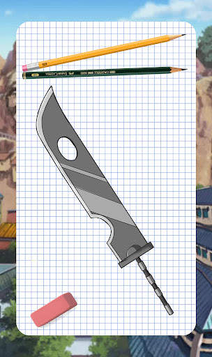 How draw Weapons Ninja Shinobi screenshot 2