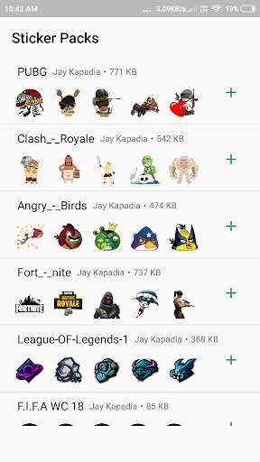 Game Stickers screenshot 1