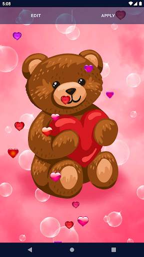 Teddy Bear Live Wallpaper screenshot 4