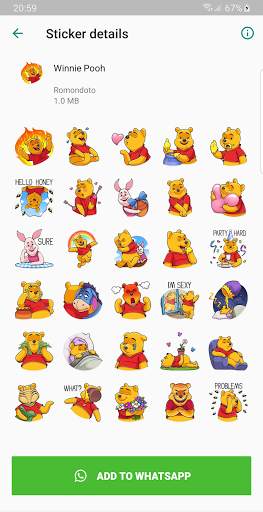 Nuevos Stickers Caricaturas Graciosas Wastickerapp screenshot 5
