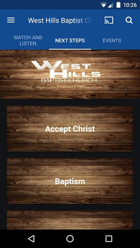 West Hills Baptist Church screenshot 2