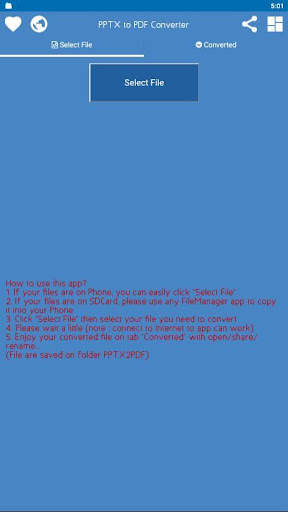 pptx to pdf converter скриншот 1