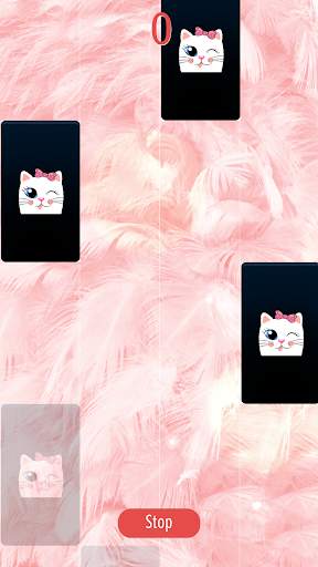 perfect pink tiles:cat piano-magic kids-music song screenshot 5