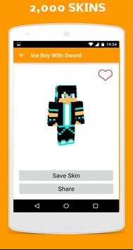 Custom Skins for Minecraft PE screenshot 4