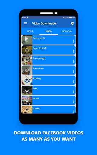 Video Downloader For Facebook With No Login screenshot 5