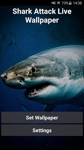 Shark Attack Live Wallpaper screenshot 1