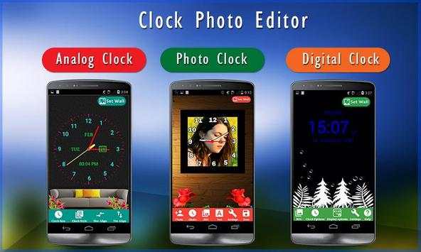 Clock Photo Editor screenshot 2